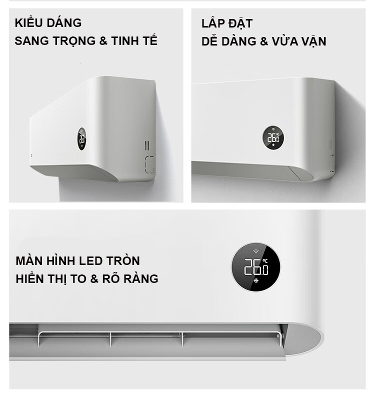 Ưu điểm nổi bật của dòng điều hòa thông minh Xiaomi