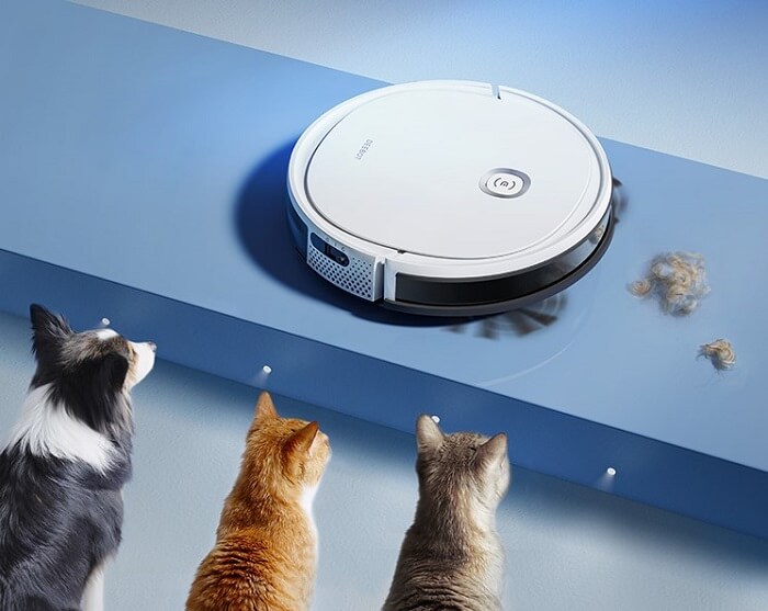 Vì sao nhà có trẻ nhỏ & thú cưng nên chọn Ecovacs Deebot Ozmo?