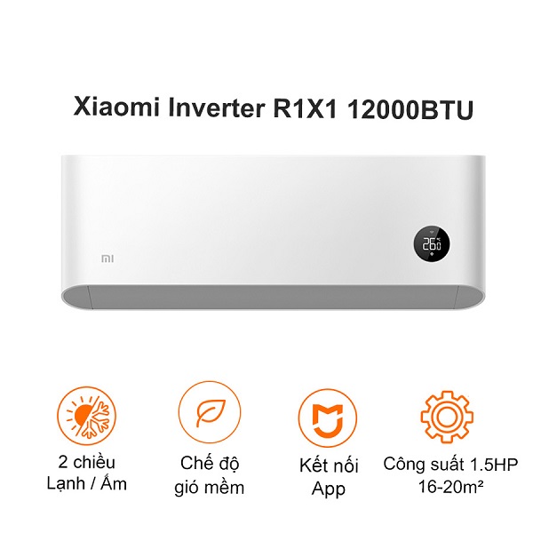 Điều Hòa Thông Minh 2 Chiều Xiaomi Mijia Inverter 1.5HP (KFR-35GW/R1X1)