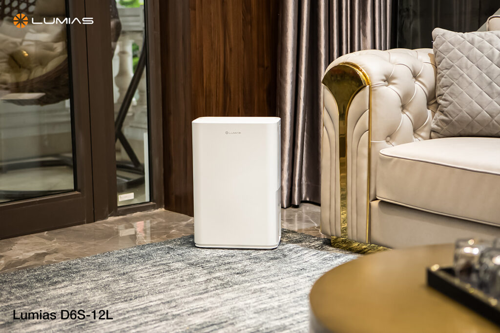 Máy hút ẩm 12L Lumias D6S-12L điều khiển thông minh qua app MiHome