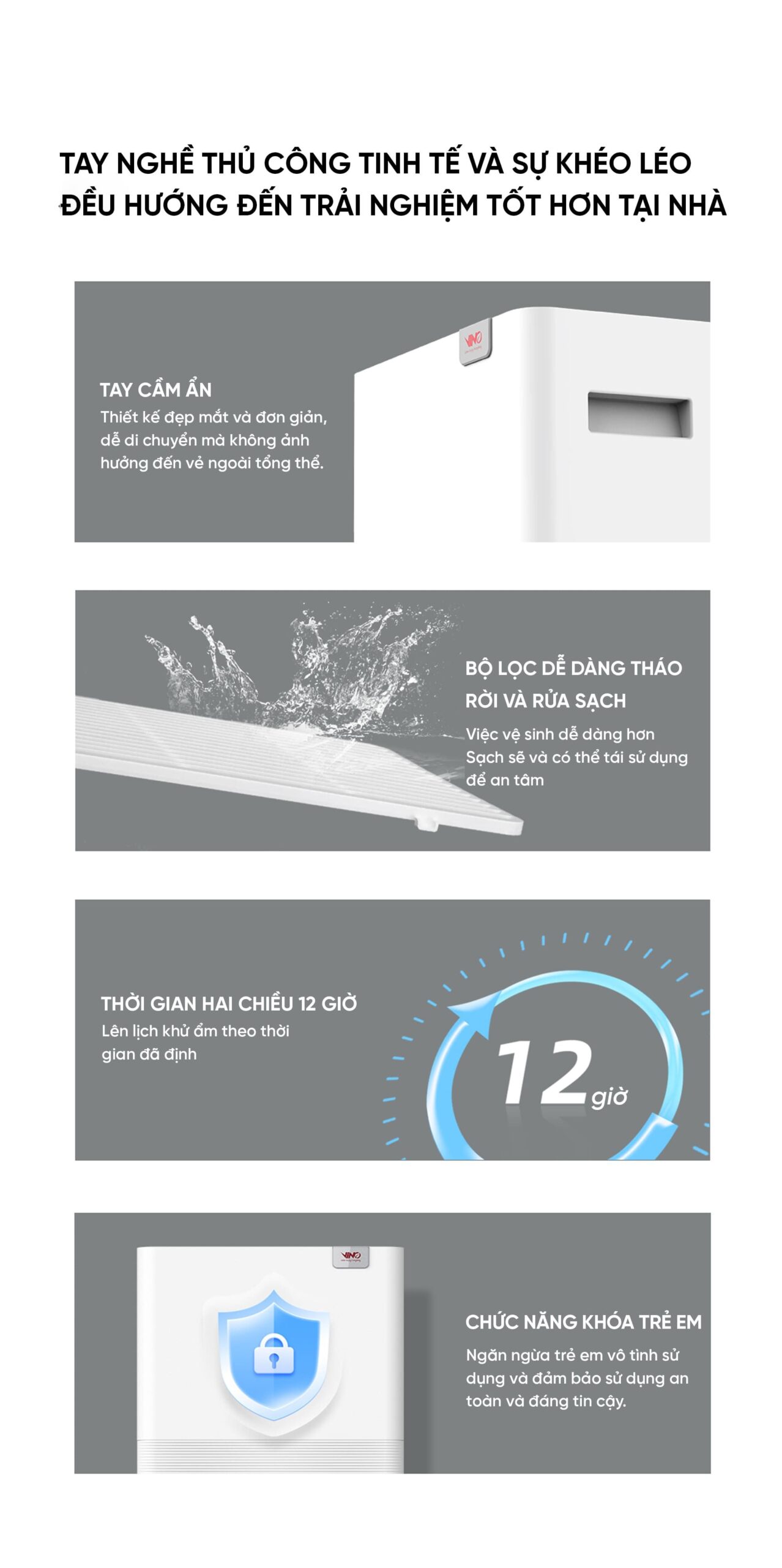 14 May hut am thong minh VINO