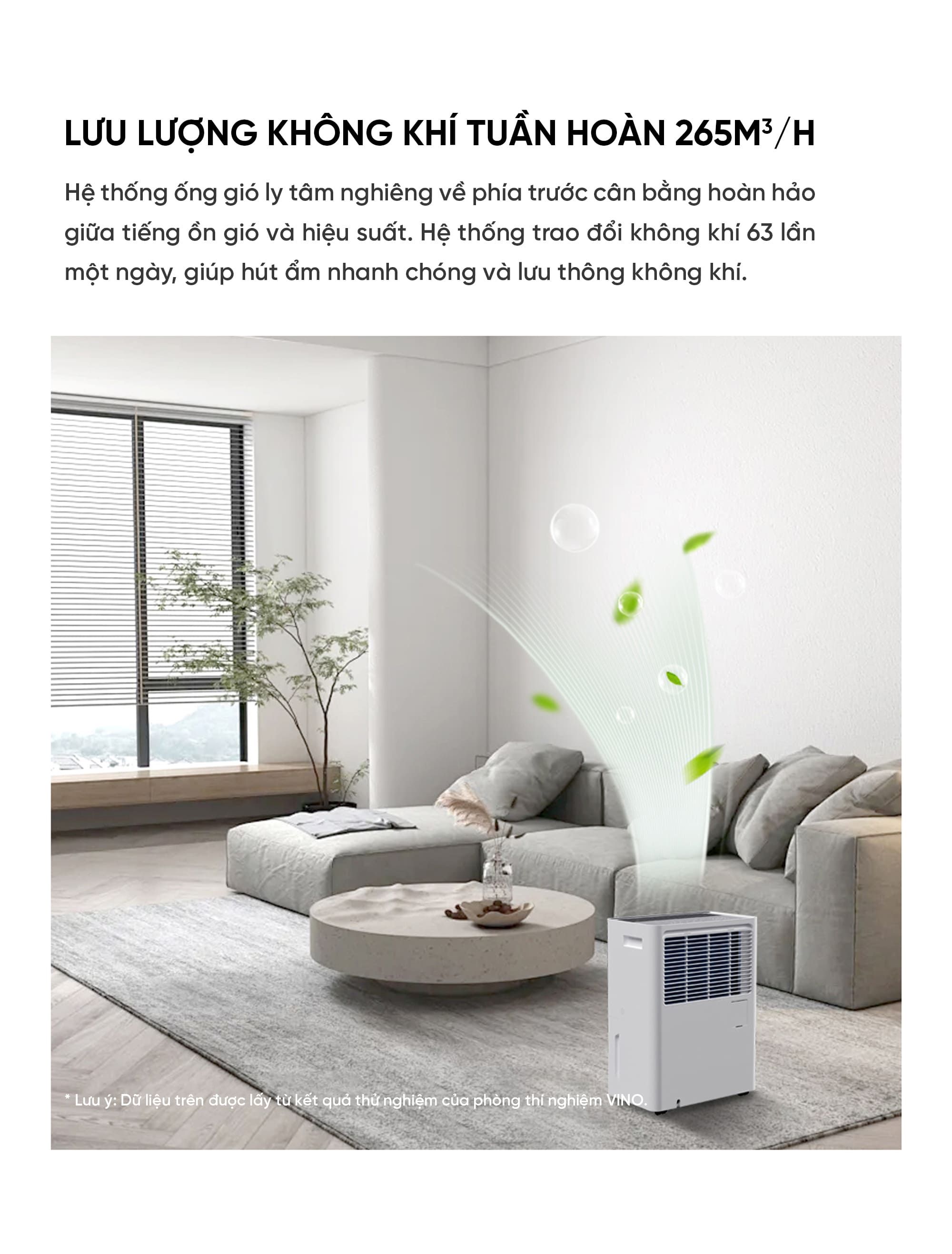 Máy hút ẩm thông minh Xiaomi VINO 40L | Giá tốt