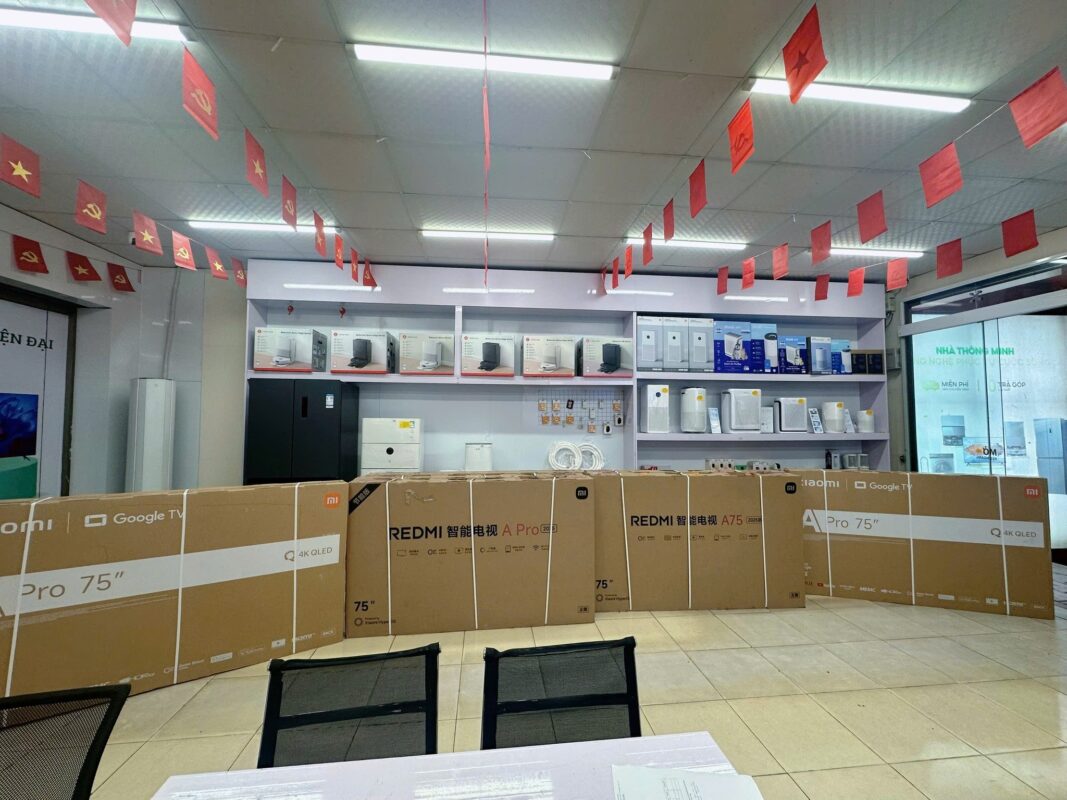 Ghé mua sắm và trải nghiệm ngay tại showroom gia dụng Xiaomi Thái Nguyên