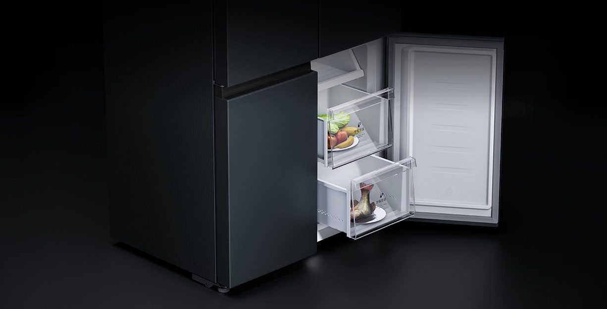 Tủ lạnh Xiaomi Mijia 606L, 4 cánh, ion khử khuẩn, cấp đông nhanh