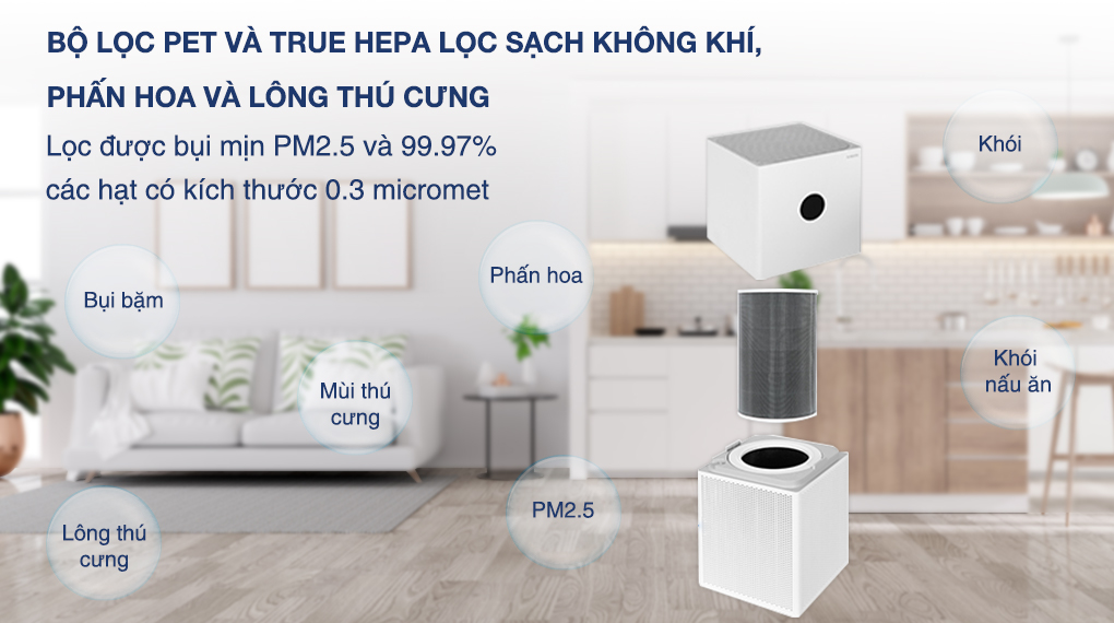 Máy lọc không khí Xiaomi Smart Air Purifier 4 lite - Bộ lọc Máy lọc không khí Xiaomi Smart Air Purifier 4 lite - Bộ lọc