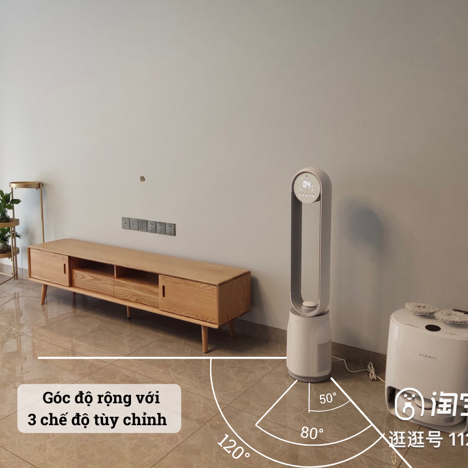 Quạt không cánh Keheal A4