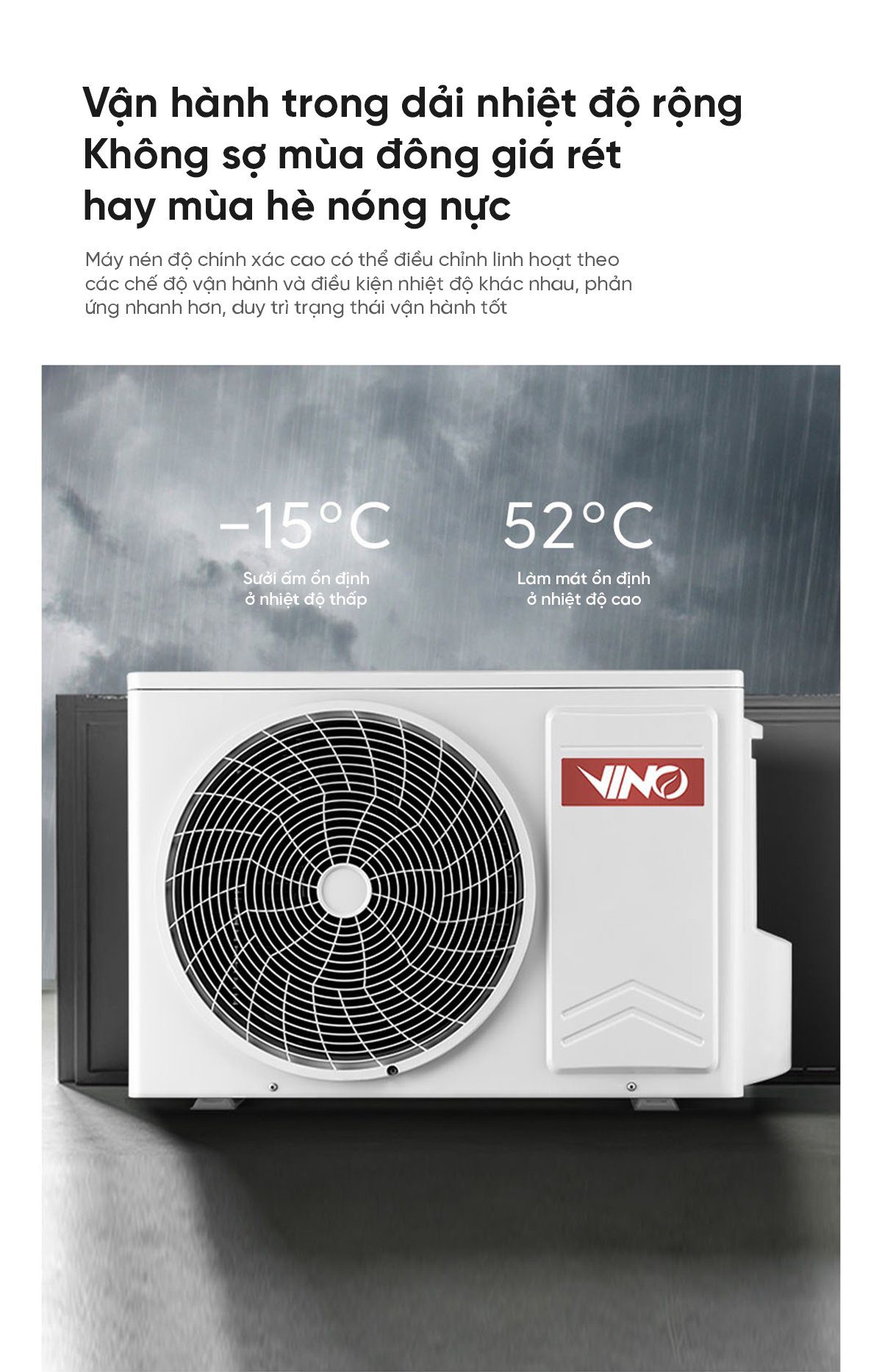 Điều hòa 2 chiều thông minh Xiaomi Vino 2HP Inverter KFR-50GW/V31AA1-N2