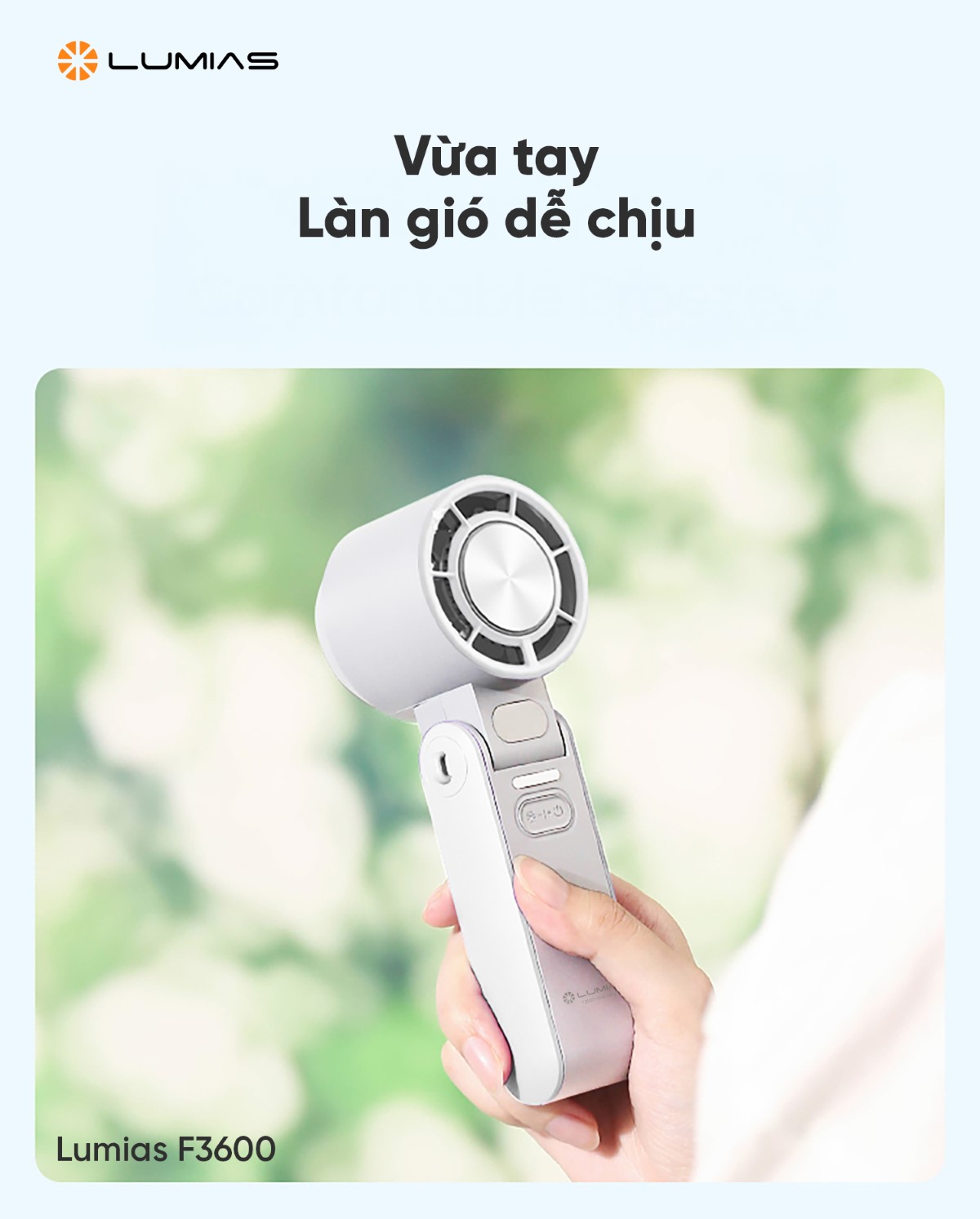 Lumias F3600 mang đến làn gió dễ chịu