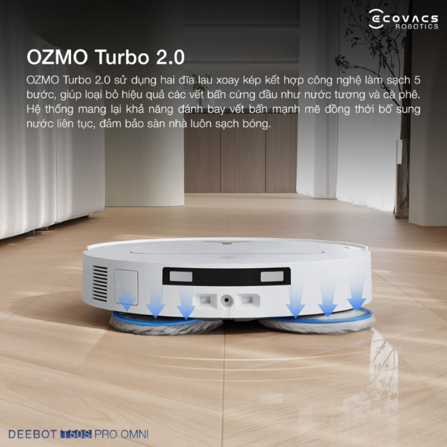 robot hut bui lau nha ecovacs deebot t50s pro omni 6