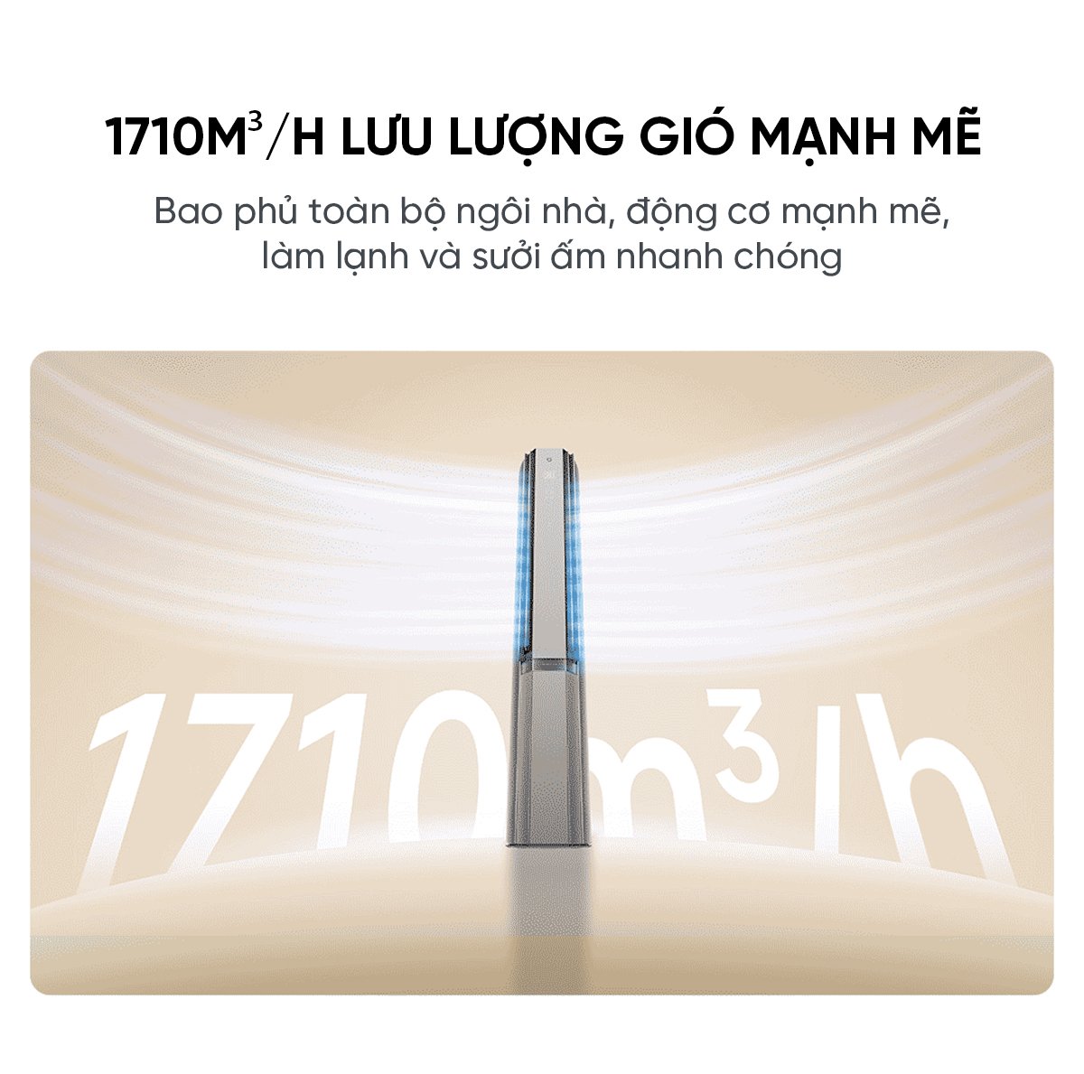 Điều hòa cây Xiaomi Mijia 72LW-NA11/M3A1 3HP 2 chiều